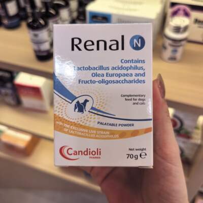 港购 Candioli - 腎利 Renal N 貓犬腎功能異常專用補充劑 70g