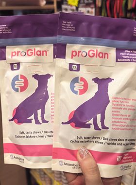 港购 比利时Ecuphar Proglan Chews健康肛門腺保健肉粒小食