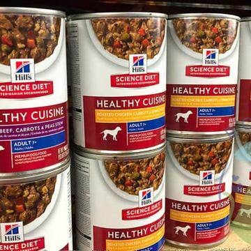 港购  美国Hill's希尔思狗罐头健康燉肉雞肉蔬菜成犬配方 354g
