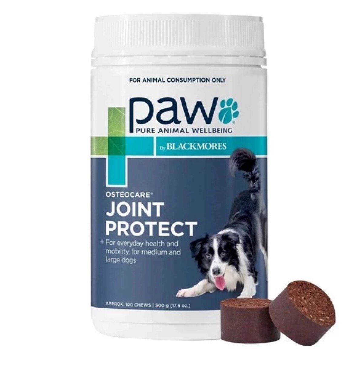 澳大利亚 Paw By BLACKMORES關節護理健康咀嚼片100粒裝中大型犬