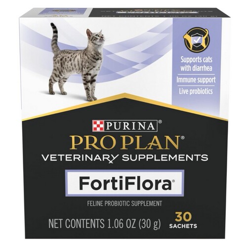 港购  普瑞纳FortiFlora增加食欲调理肠胃止腹泻30包