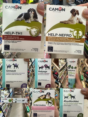 港购意大利 Orme Naturali 蟲草靈芝系列 寵物犬猫营养补充剂多款