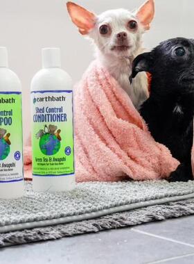 港购 earthbath犬猫沐浴露香波护毛素天然低敏