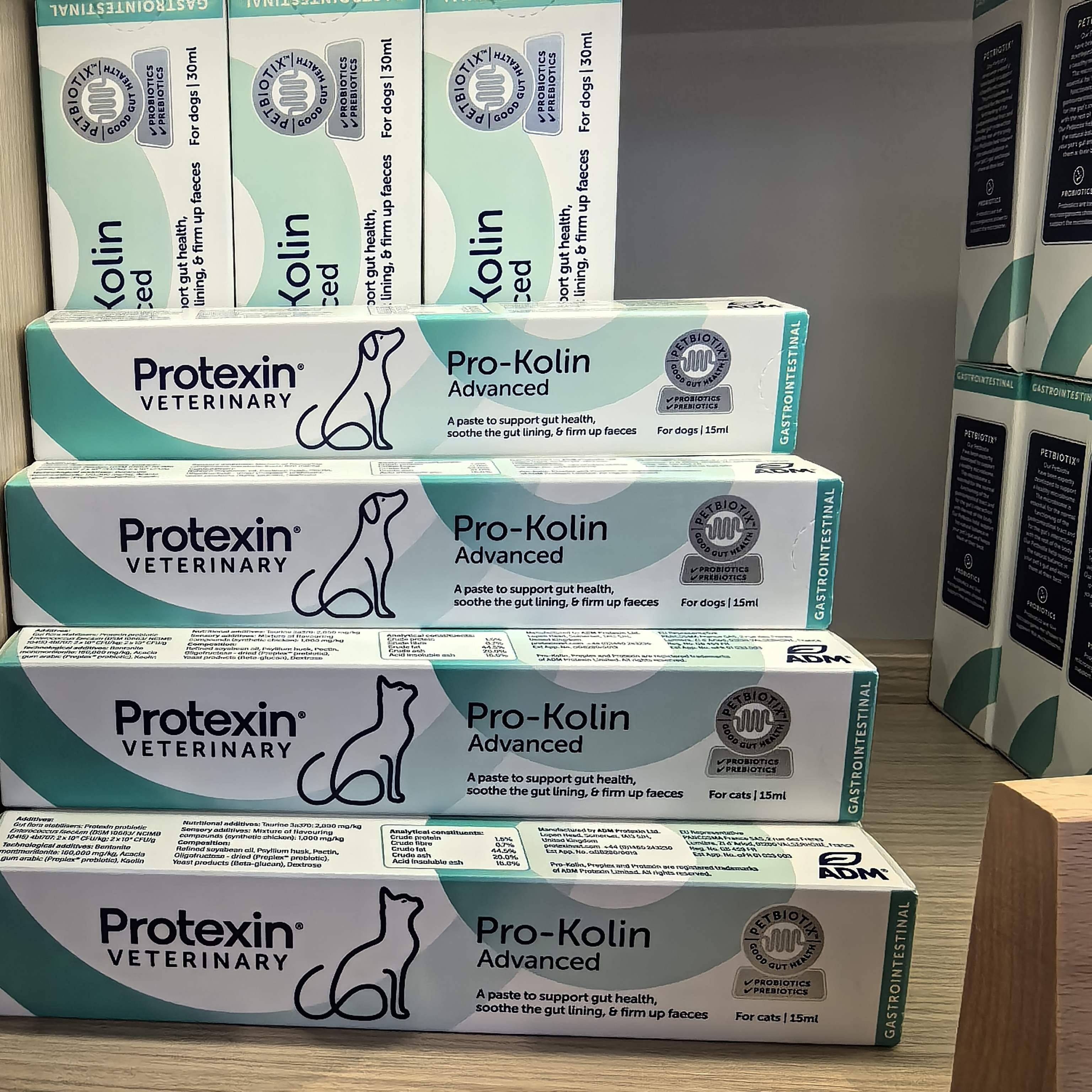 港购 欧洲兽医院用 Pro-Kolin Advanced 猫犬用益生菌整肠啫喱