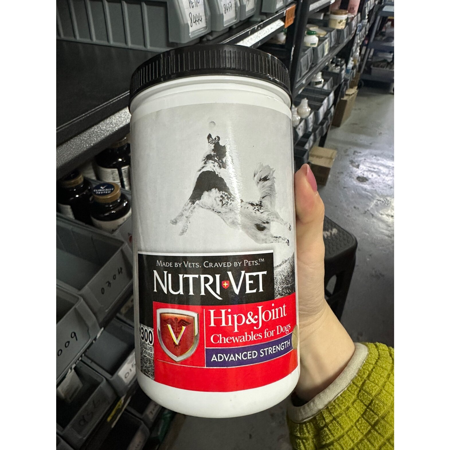港购 美国NUTRI-VET犬用L3 特強關節護理嘴嚼片 300片
