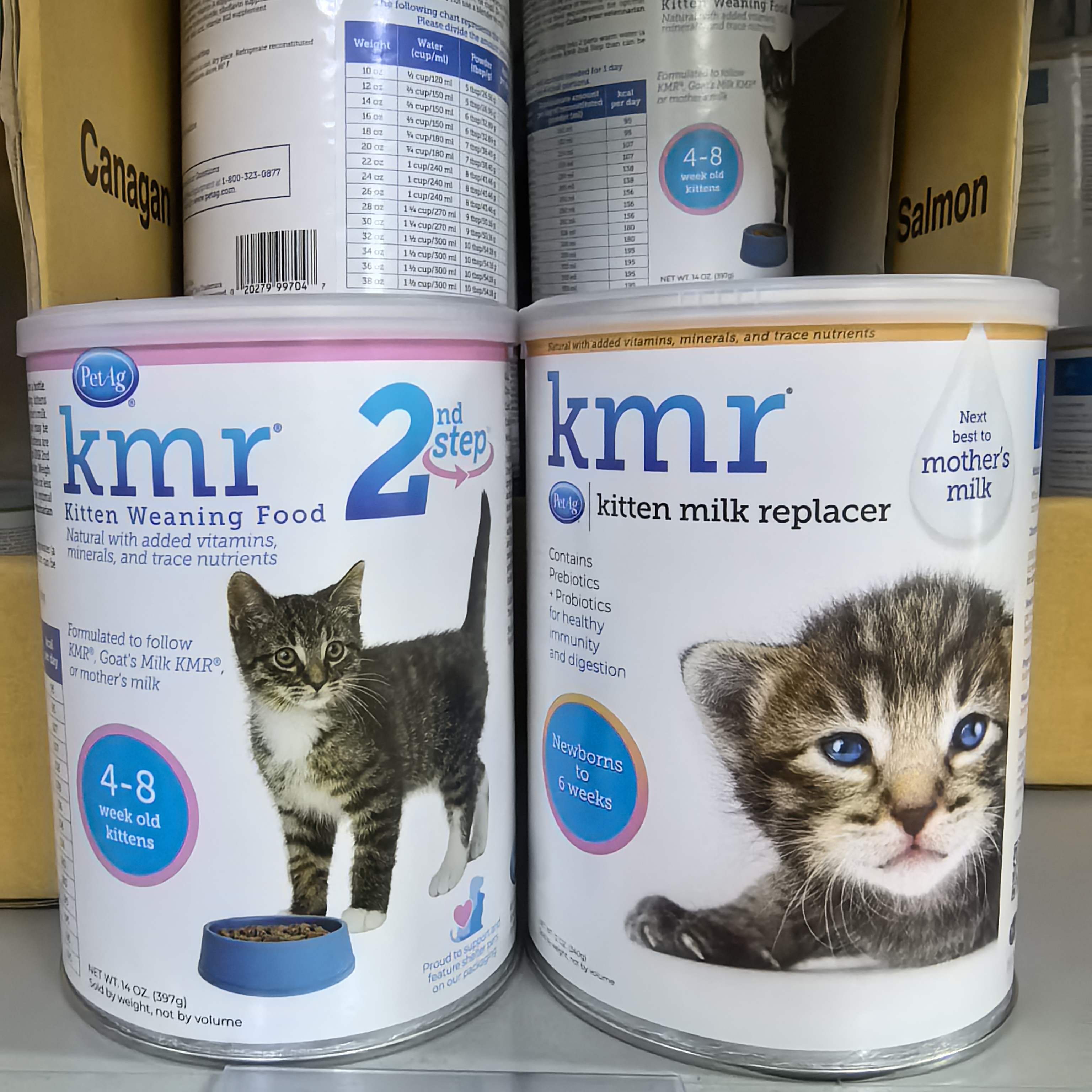 港购 美国PetAg貝克 KMR 愛貓樂第一二階段幼貓營養奶粉 397g