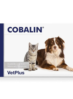 港购 英国VetPlus 維生素B12貓狗用補充膠囊60粒