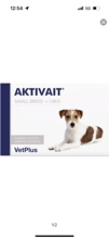 港购 英国 VetPlus Aktivait腦活素(小型犬痴呆症)(60粒膠囊)