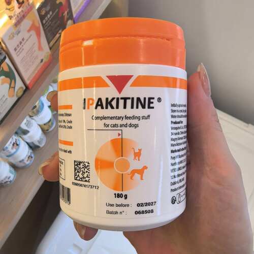 港购 美国Vétoquinol Ipakitine腎康 降磷粉 180g (犬貓適用)
