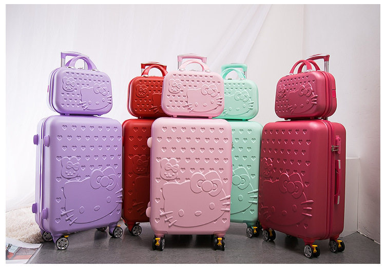 marry Draw bar box children Universal wheel suitcase Mother and child box trunk Boarding bag 24 Inch Hello Kitty 20 inchin the Leather/Lady bags/Men's bag, Suitcase  category - from Buy2taobao.com to provide professional Taobao agent buy service