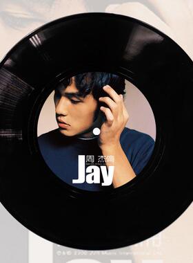 周杰伦ins黑胶唱片装饰摆件JAY家居创意7080后回忆送礼品生日礼物