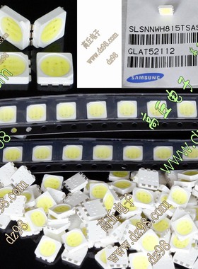 SAMSUNG三星 SLSNNWH815TS 3.3V 5050 广角高亮 白光LED 发光管