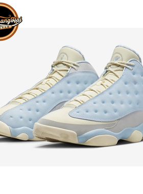 北卡大学Air Jordan 13 SoleFly AJ13浅蓝色复古篮球鞋DX5763-100