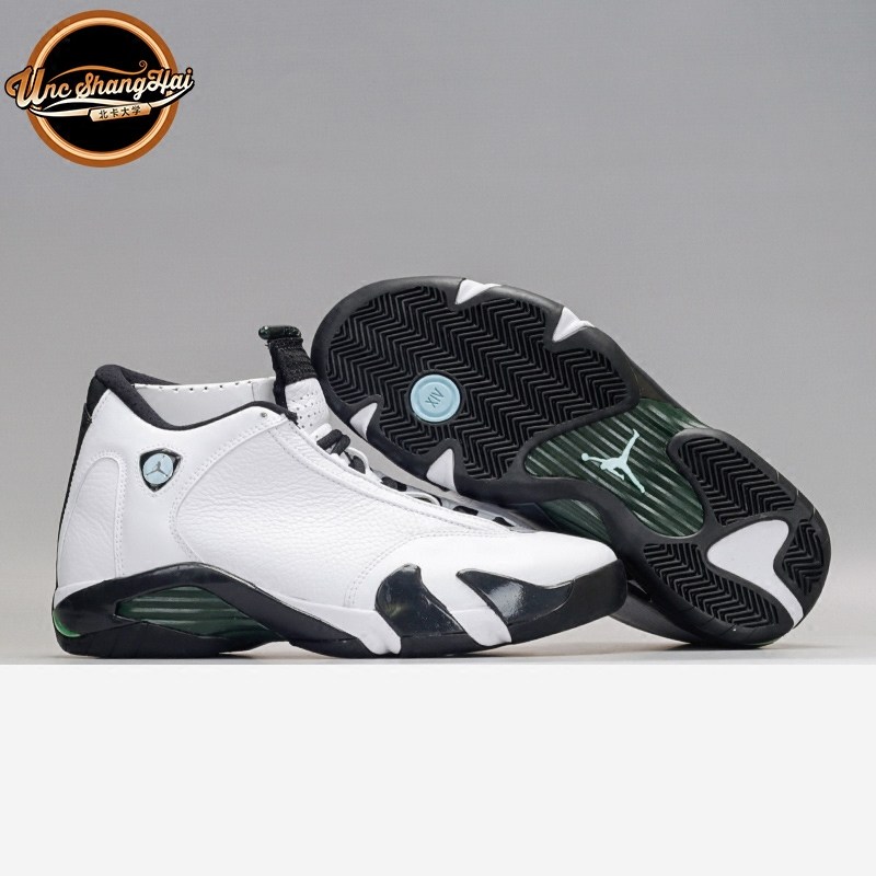 北卡大学 air jordan 14 乔14 奥利奥 aj14 氧气绿 487471-106