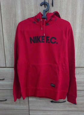 北卡大学 Nike FC Stars 足球俱乐部 红色连帽卫衣  631267-687