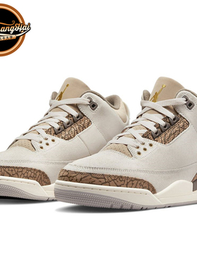 北卡大学 Air Joredan 3 AJ3白棕 爆裂纹 低帮复蓝球鞋CT8532-102