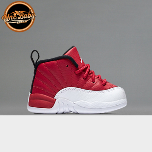 AJ12白红小中童鞋 600 TDPS850000 Jordan Air 151186 北卡大学