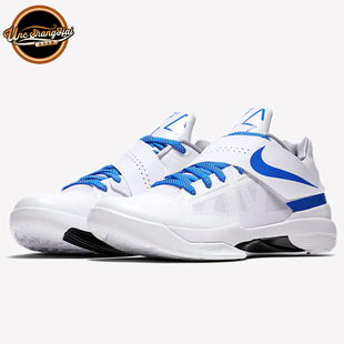 Battle Tested 杜兰特4 北卡大学 AQ5103 KD4 白蓝 100 Nike