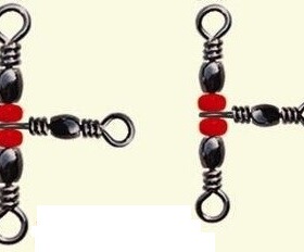 永苗正品日式三叉转环1706T型钓组配件海钓垂钓配件自制串钩钓组