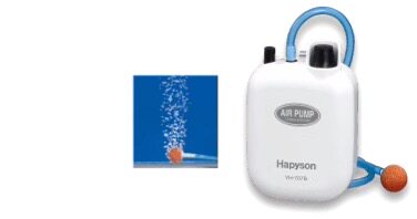 HAPYSON日本山田YH708氧气泵钓箱增氧泵打氧机野钓便携淡水海钓