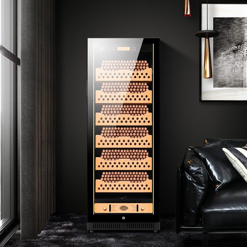 正品FUKE富客CL-120C2恒温恒湿雪茄压缩机风冷家用净氨雪茄红酒柜