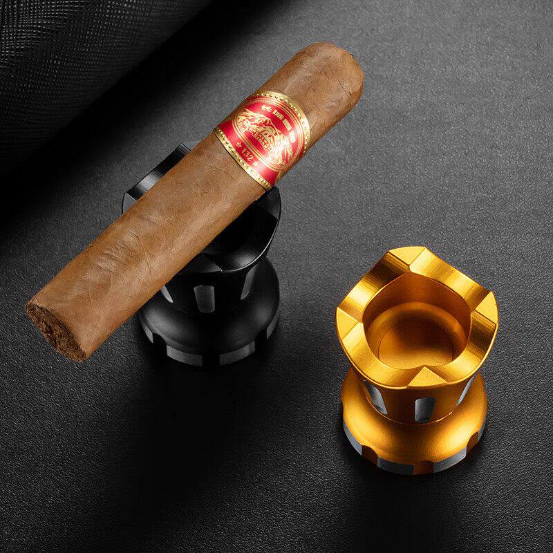 古巴雪茄托架大口径雪茄专用烟槽合金环形刀刃雪茄钻精美礼盒包装