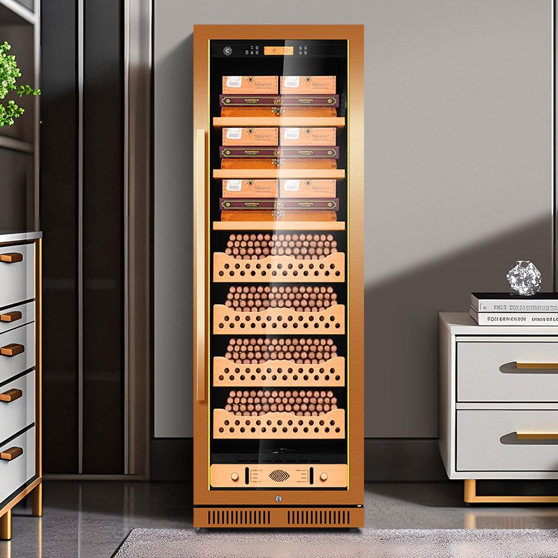 正品FUKE富客188CB2雪茄柜恒温恒湿实木不锈钢恒温红酒柜雪茄柜