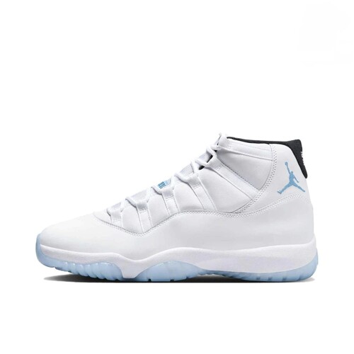 JORDAN 11 乔AJ11 白北卡蓝 男子复古气垫篮球鞋 CT8012-104