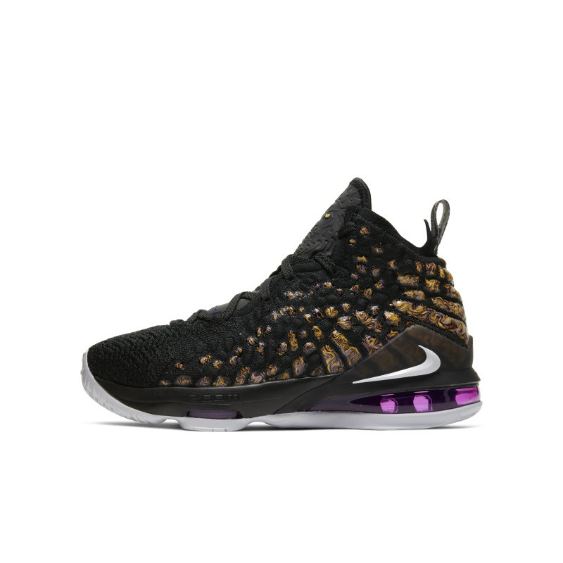 耐克Nike Lebron 17 GS LBJ詹姆斯17大童鞋女子篮球鞋 BQ5594-004