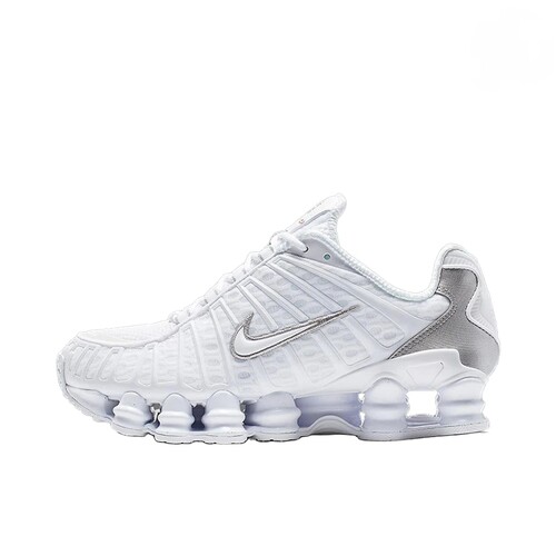 NIKE 耐克男鞋 SHOX TL 舒适透气低帮缓震运动跑步鞋 AV3595-100
