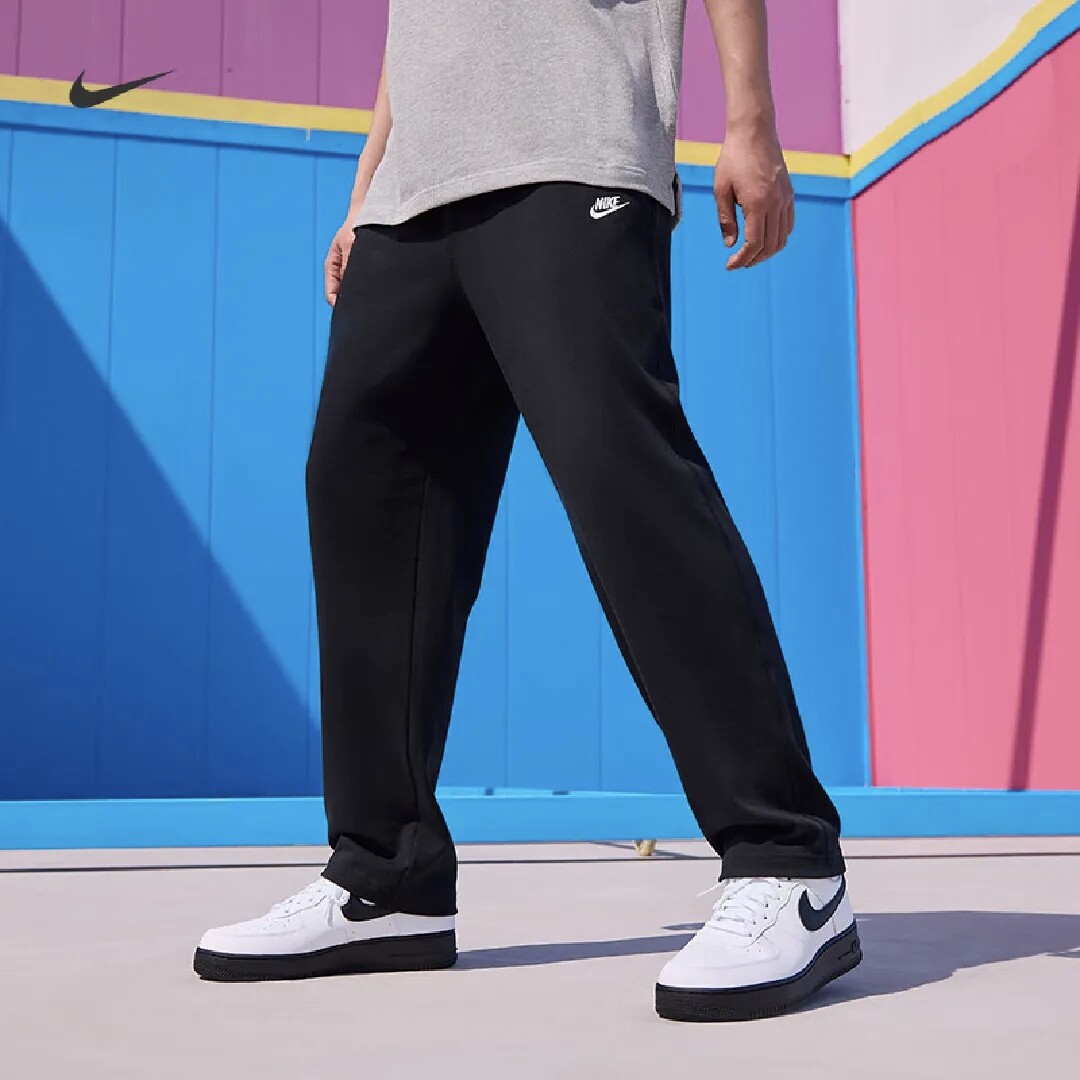 耐克Nike Sportswear Club男子经典款针织直筒运动休闲长裤FQ4333