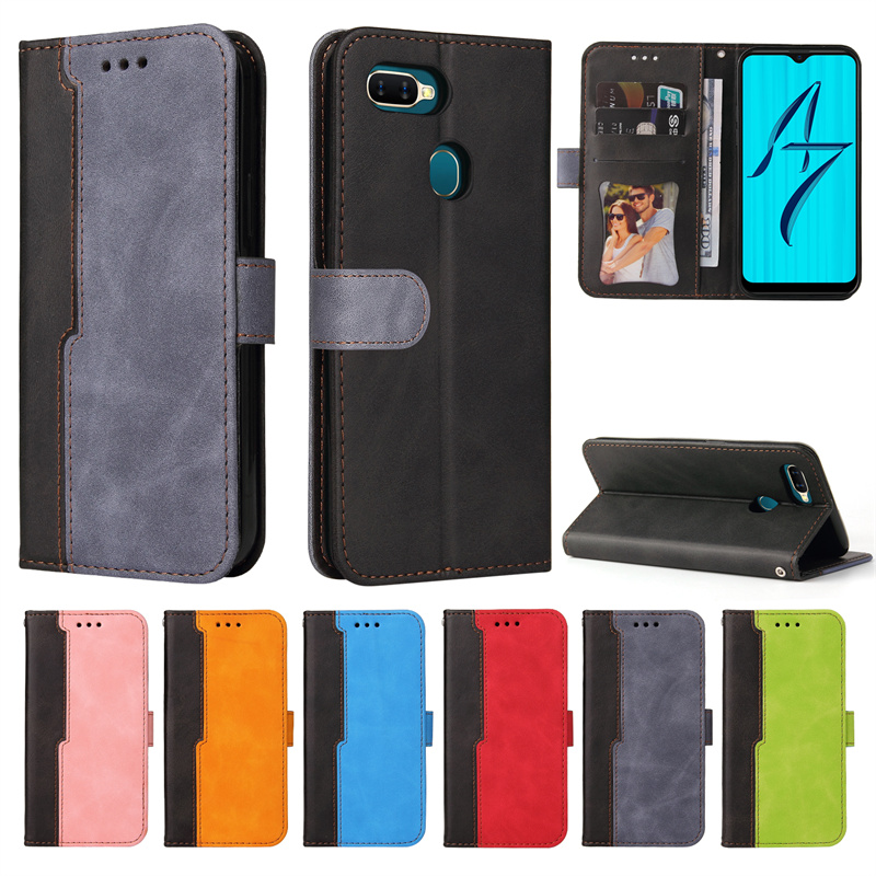 适用于oppo a7/A5S/AX5S/a12s/A12/A11K手机套翻盖式皮套防摔外壳