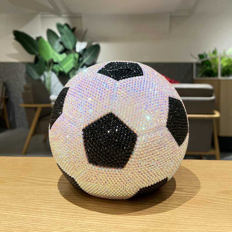 贴钻篮球足球存钱罐儿童卡通DIY