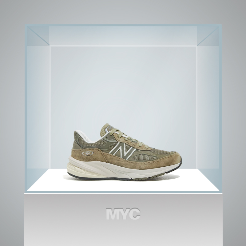 New Balance NB990 V6耐磨透气男女灰蓝低帮跑鞋 U990TN6/U990TB6-封面