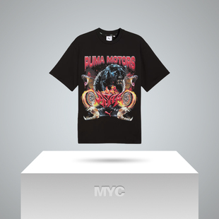 彪马A$AP ROCKY x PUMA Motors Tee联名T恤手套棒球帽636188-01