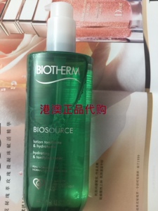 现货Biotherm碧欧泉爽肤水400ml绿水香港专柜购