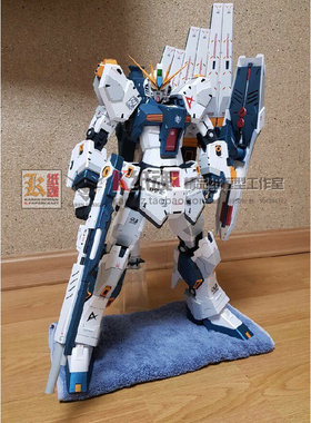 K纸魂ETTE新款RX93 NU 牛高达纸模型DIY全进口珠光纸