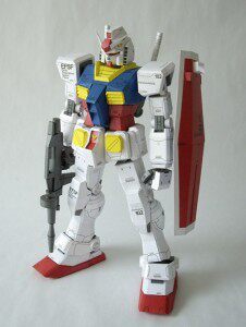 K纸魂 RX-78-2  高达 纸模型DIY