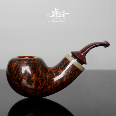 NewBee鲜蜂石楠木烟斗苹果空腔斗
