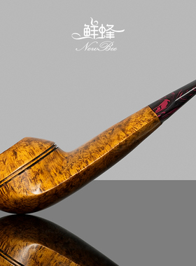 NewBee石楠木烟斗手工实木爱斯基摩牛头犬斗传统老式男士专用烟具