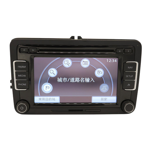 大众RNS315导航RNS510斯柯达途锐迈特威宝来迈腾速腾高6捷达桑塔