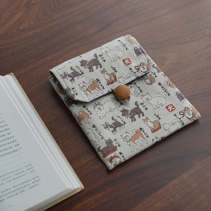 柴犬图案阅读器内胆包适用于掌阅Ocean4保护套kobo文石Leaf5