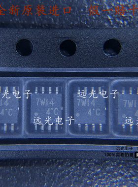 全新原装进口 丝印:7W14 TC7W14FU SSOP-8 贴片 反相器 逻辑芯片