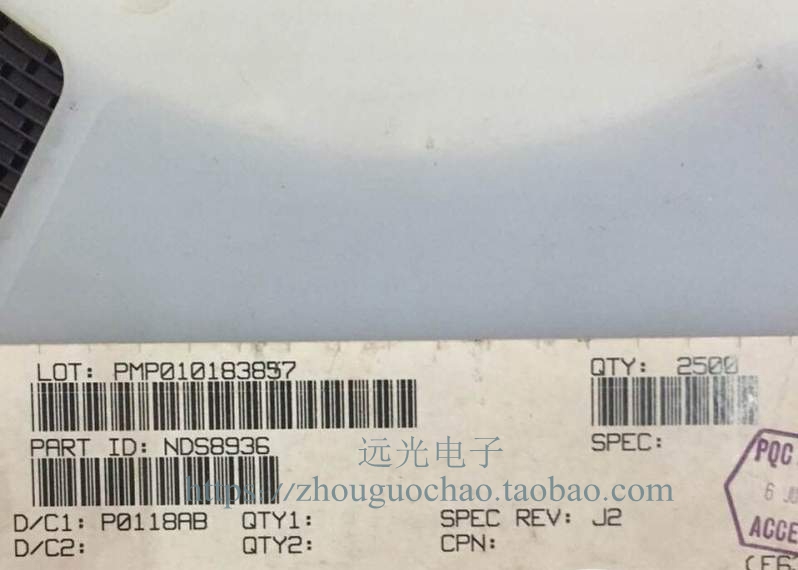 SOP-8FDS8936ANDS8936仙童贴片