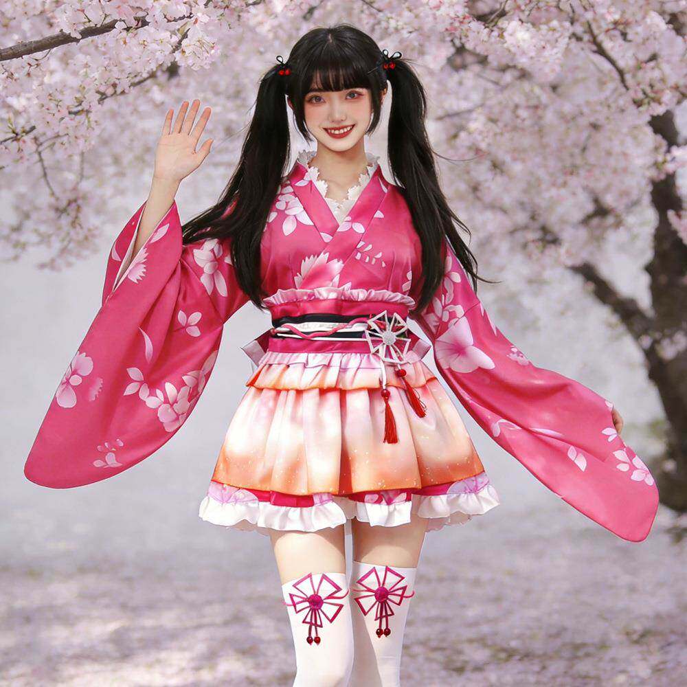 全员vv夏祭浴衣觉醒真姬海未果果日本和服极乐净土宅舞