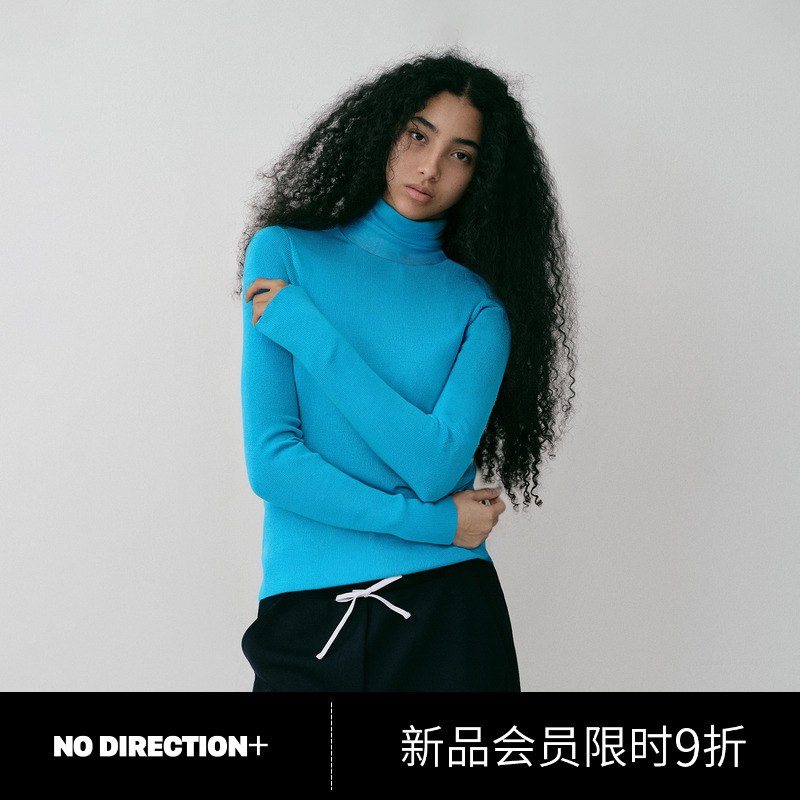 NO DIRECTION+ 无缝羊毛打底衫女N540121638C45
