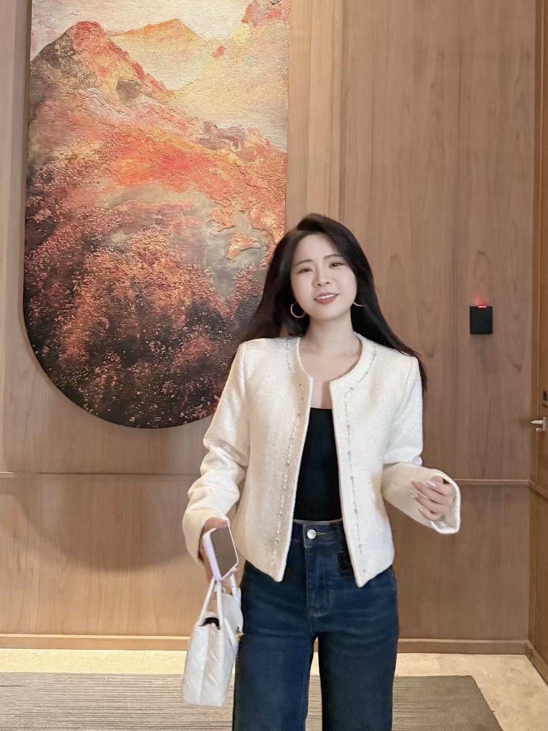 小香风名媛显瘦羽绒服内胆