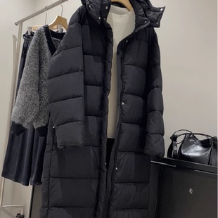 俄罗斯单！抗寒零下高克重秋冬连帽长款冬季保暖显瘦棉服外套女