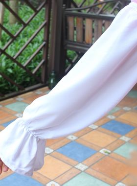 佰汇福棉绸夏季防晒手臂夏天袖套
