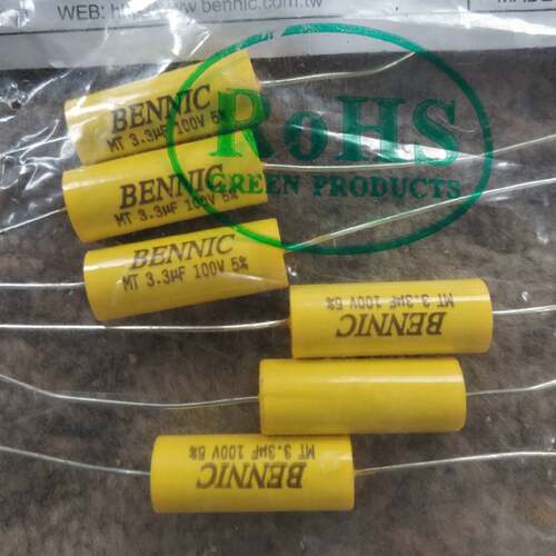 可维修本尼克 BENC，高音分频电容，100V3.3UF，全议价